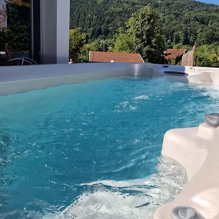 La Lanterne Location Nature Vosges Avec Spa, Jacuzzi, Vue Montagne, 6 Pers Laveline-du-Houx
