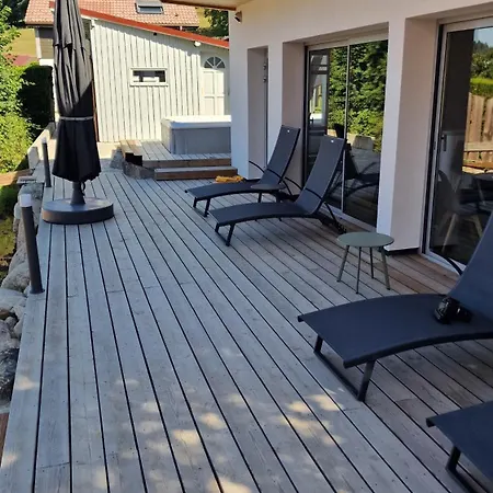 La Lanterne Location Nature Vosges Avec Spa, Jacuzzi, Vue Montagne, 6 Pers Laveline-du-Houx