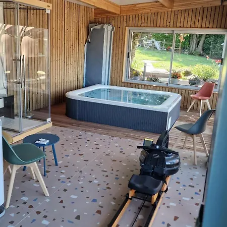 La Lanterne Location Nature Vosges Avec Spa, Jacuzzi, Vue Montagne, 6 Pers * Laveline-du-Houx