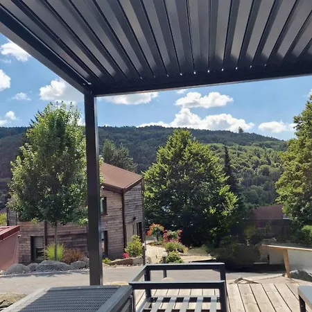 La Lanterne Location Nature Vosges Avec Spa, Jacuzzi, Vue Montagne, 6 Pers * Laveline-du-Houx